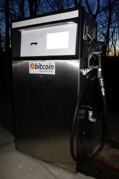 Surtidor gasolina Bitcoin