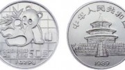 Moneda panda paladio china