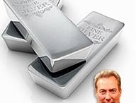 David Morgan y tres lingotes de plata