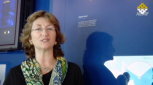 Marion Mueller en el GeldMuseum