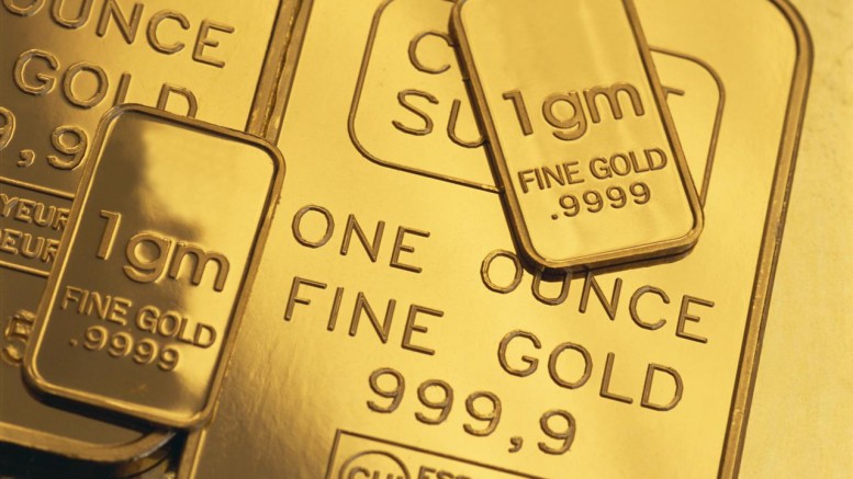 Lingotes de oro Credit Suisse