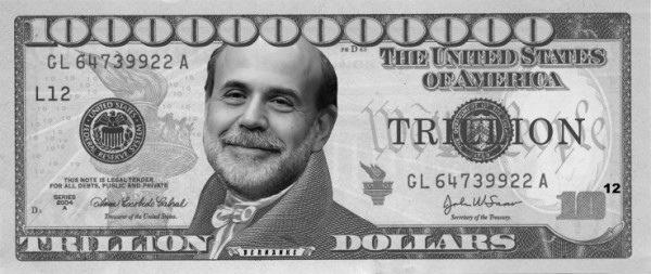 Billete Bernanke 1 trillon