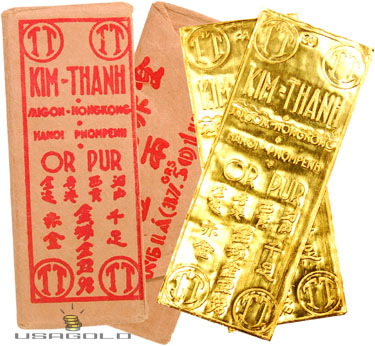 Lingote de oro Vietnam