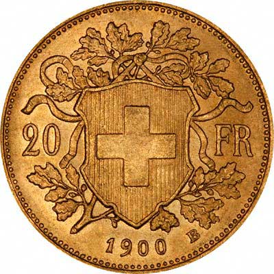 Franco suizo oro