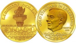 Ron Paul Dólar Oro