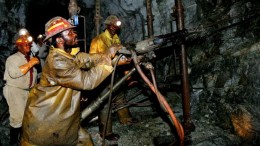 Mineros Oro Sudafrica