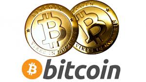Bitcoin Logo y moneda