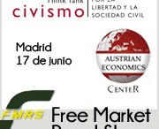 Cartel Free Market Road Show, Madrid 17 de Junio