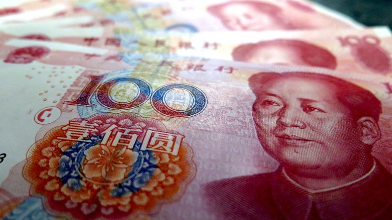 Billetes de 100 yuanes de China