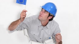 Constructor con bandera europea
