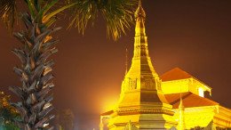 Pagoda en Myanmar